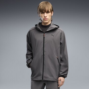 PUMA Winterjacke'TECH ' in Grau: Vorderseite