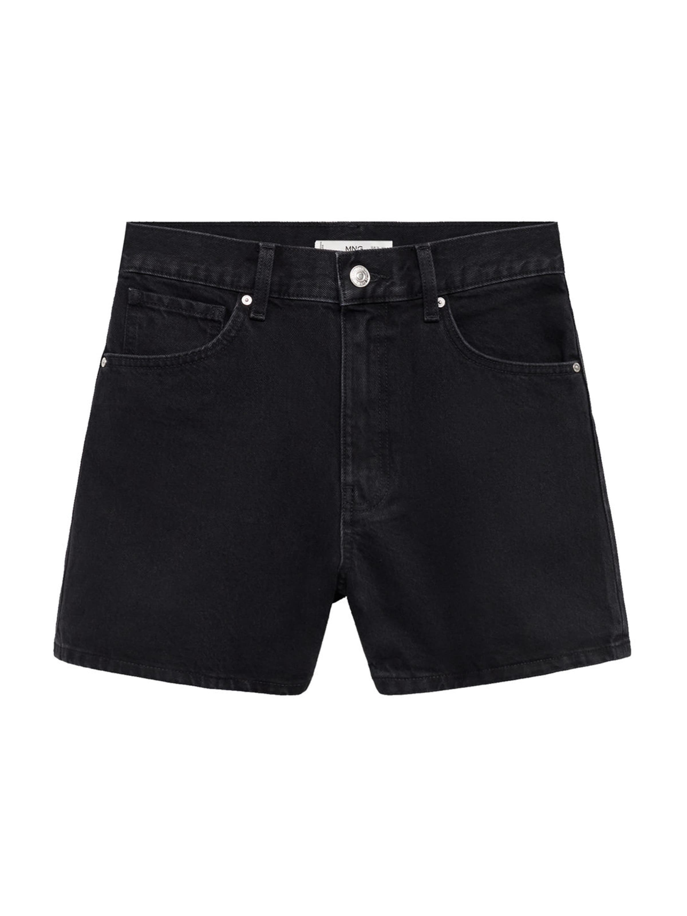 MANGO regular Jeans 'ZOE' i sort: forside