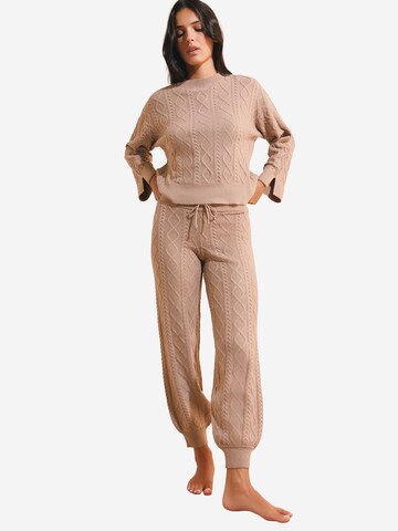 Pantaloncini da pigiama 'Blanca' di ETAM in beige