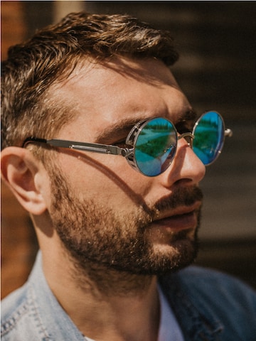 Lunettes de soleil 'Emphunnyial' VEYREY en argent