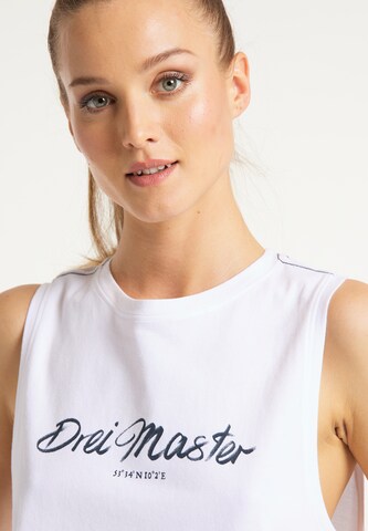 DreiMaster Vintage Top in Weiß