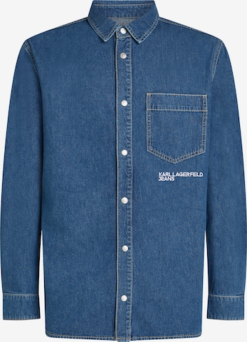 KARL LAGERFELD JEANSRegular Fit Košulja - plava boja: prednji dio