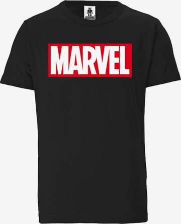 LOGOSHIRT T-Shirt 'Marvel Comics' in Mischfarben: predná strana