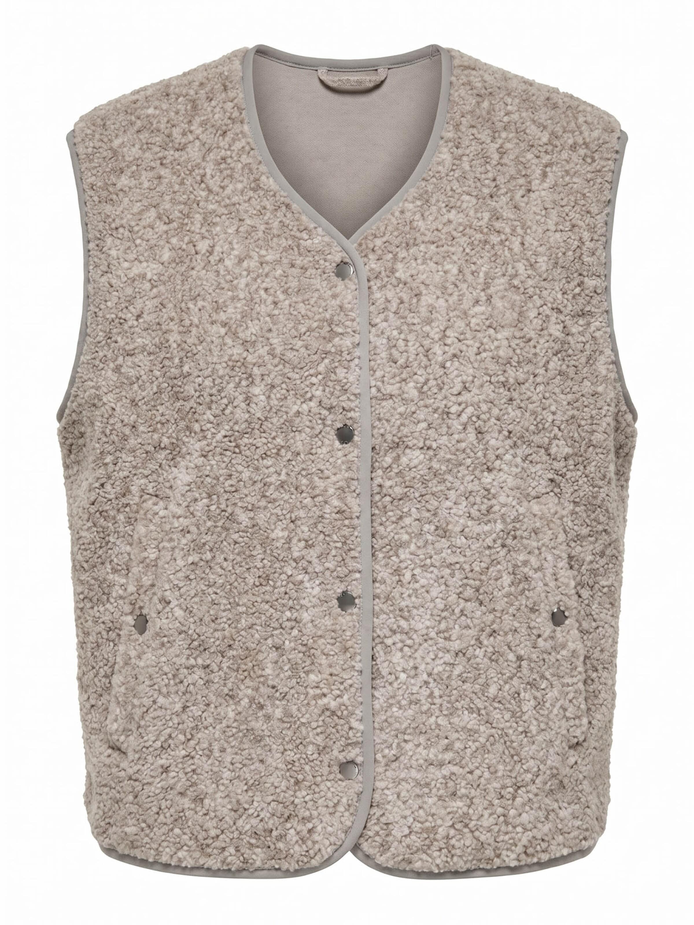 Zhrill Vest 'ZHEREN' in Beige: front