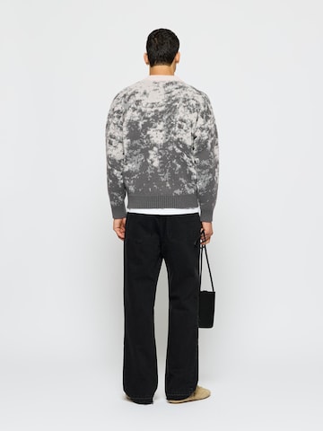 Burocs Sweater 'Pixel' in Grey