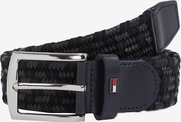 TOMMY HILFIGER Riem 'DENTON' in Blauw: voorkant