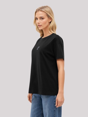 F4NT4STIC T-Shirt 'Keeper Stickerei' in Schwarz