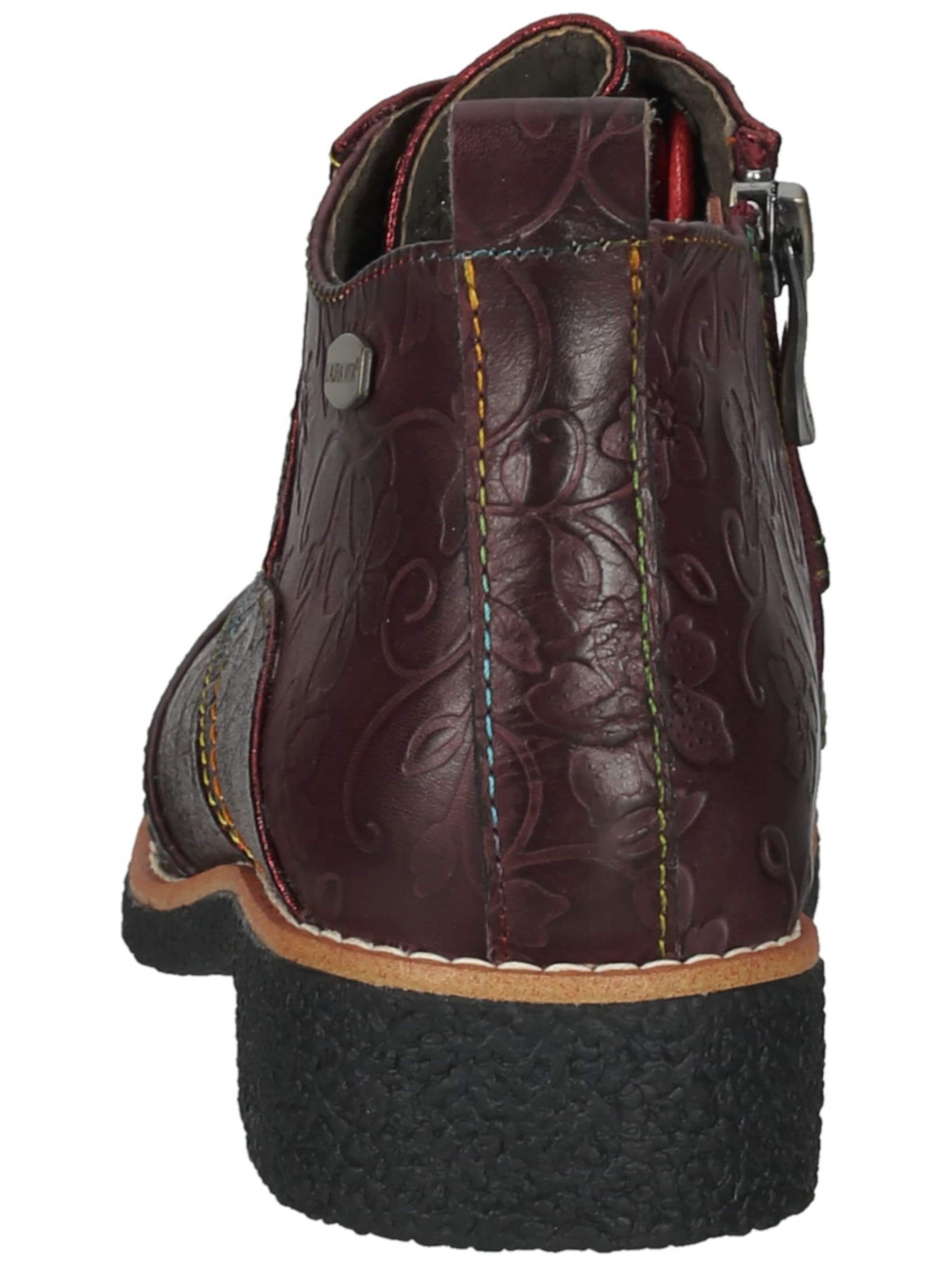 Laura Vita Lace-up bootie in Brown