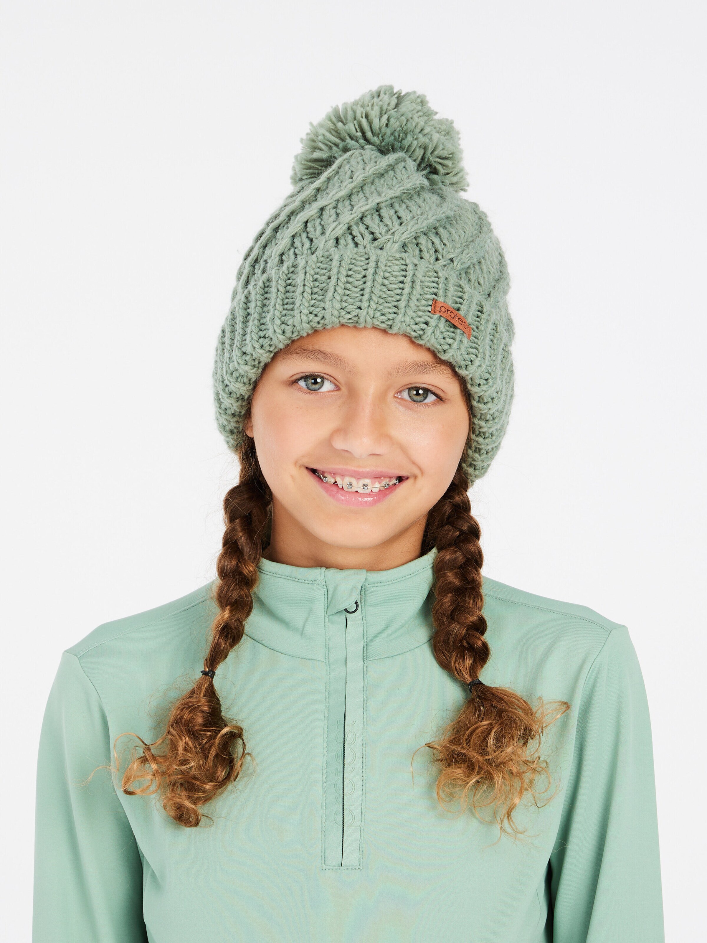 PROTEST Athletic Sweatshirt 'REFABRIZOY JR' in Green