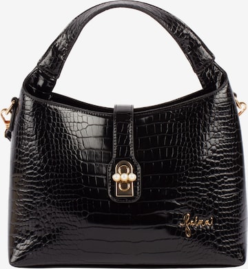 faina Handbag in Black: front