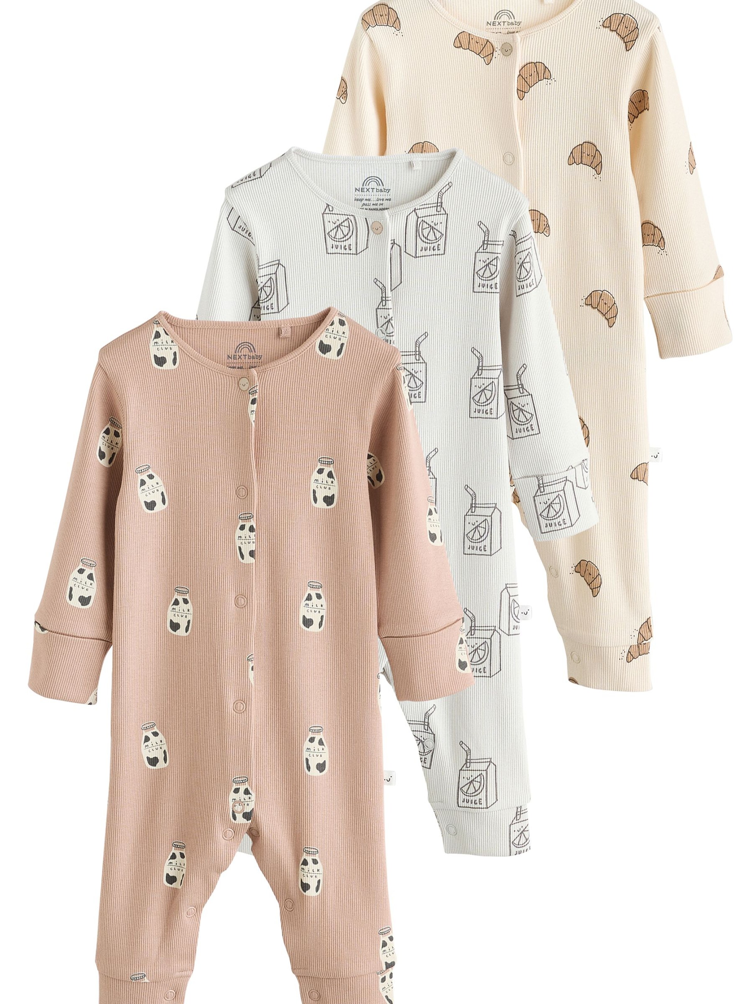 Next Ползунки/боди в Смешанный: спереди