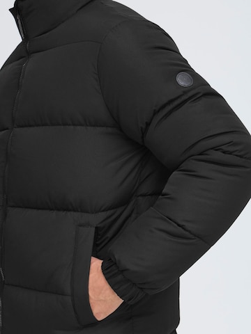 !Solid Winterjas ' SDMARLON ' in Zwart