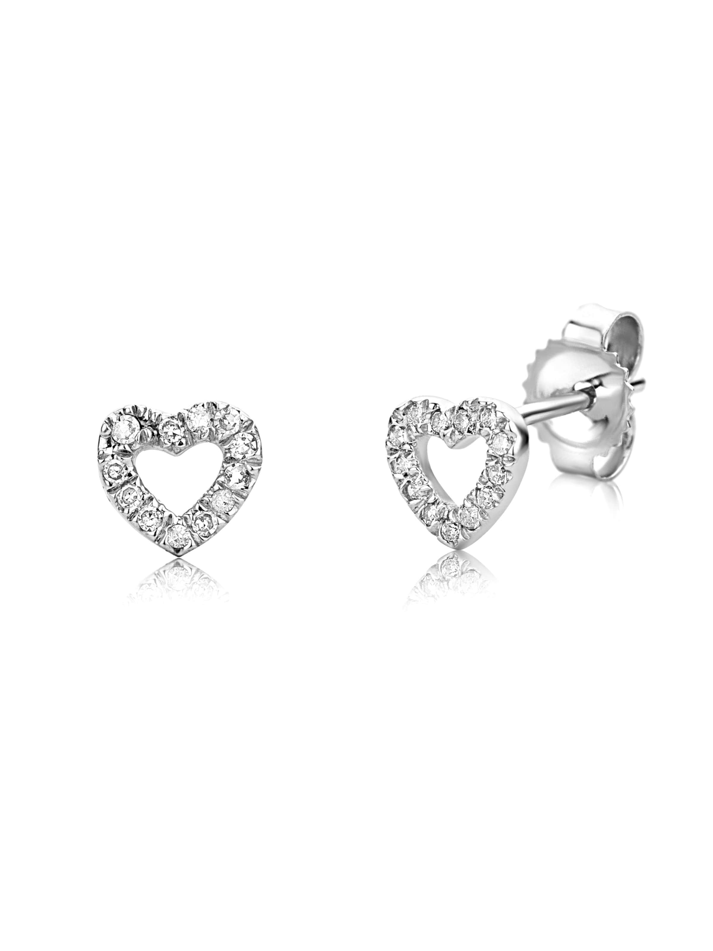 DIAMANT LETERNEL Earrings in Silver: front