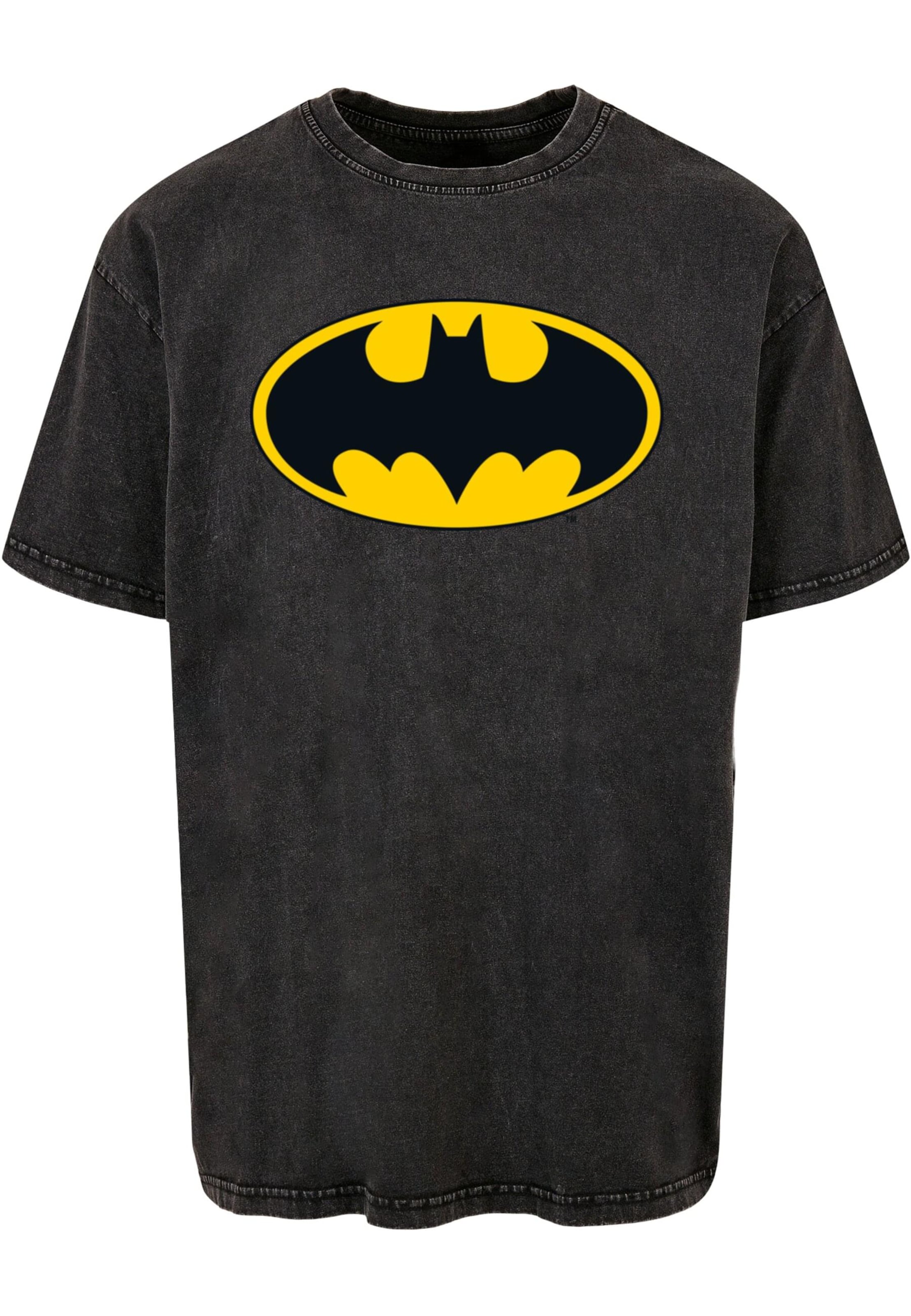 ABSOLUTE CULT Shirt 'DC Originals - Batman' in Grey: front