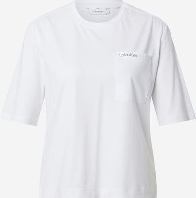 Calvin Klein T-Krekls, krāsa - melns / balts, Preces skats