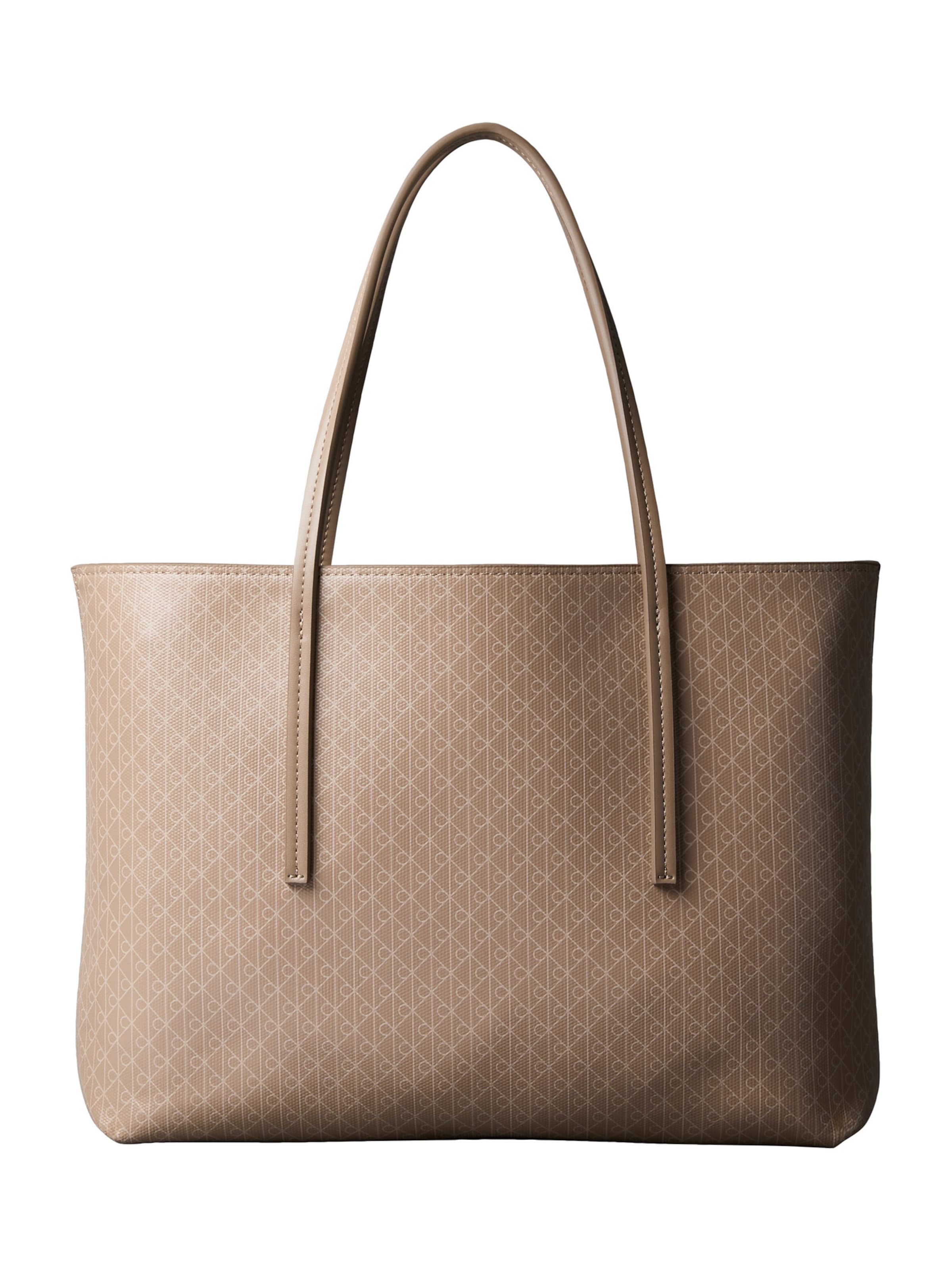 Cabas Calvin Klein en gris : devant