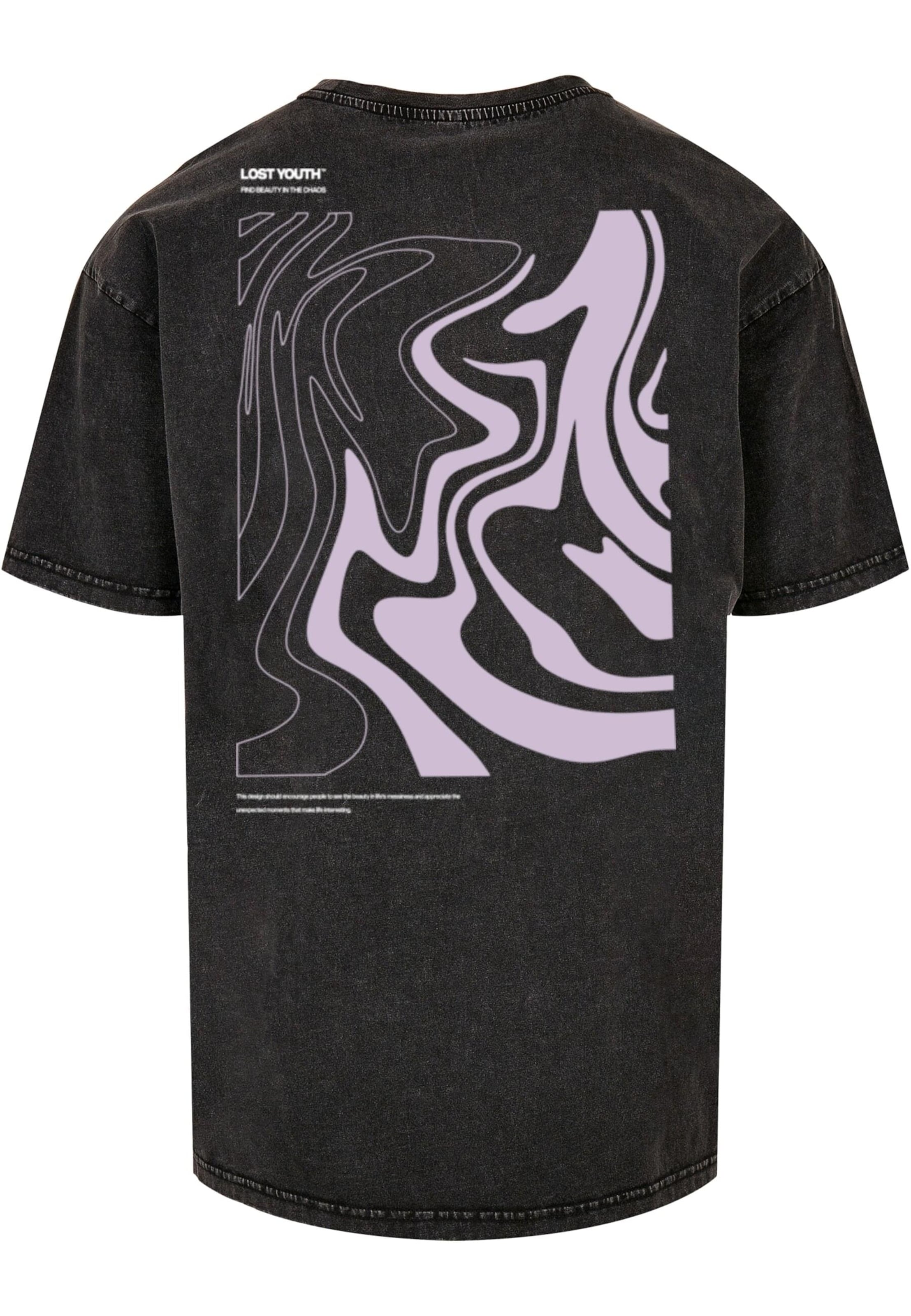 melns Lost Youth T-Krekls 'Chaos'
