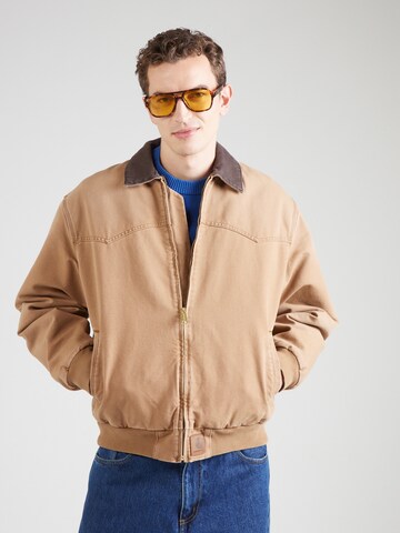 Carhartt WIP Overgangsjakke 'Santa Fe' i brun: forside