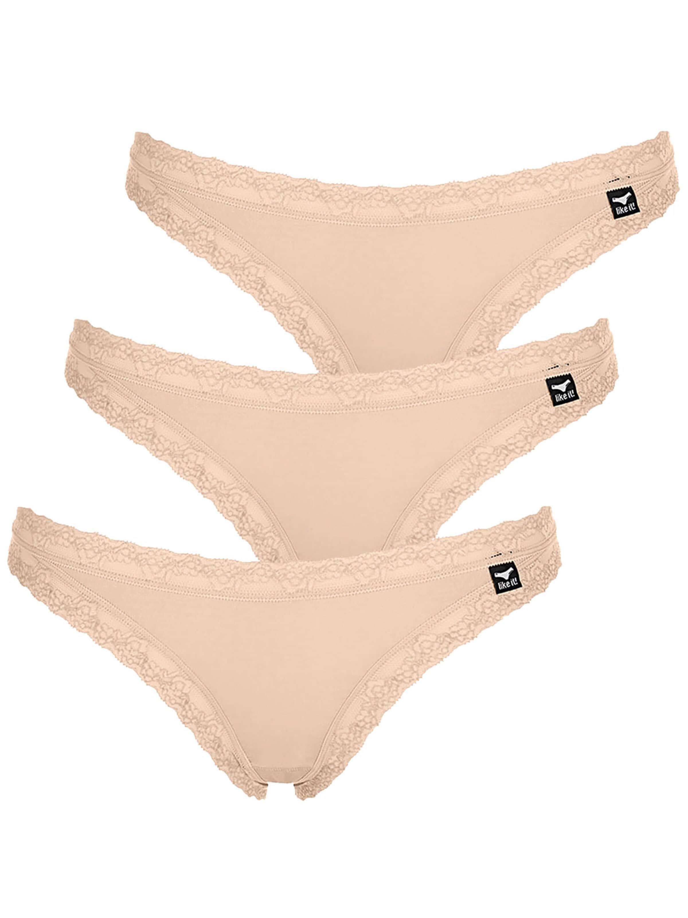 like it! String 'Olivia'‌‌ in Beige: Vorderseite