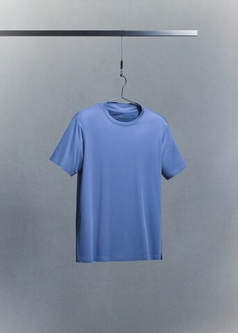 MANGO MAN Shirt 'Lazio' in Blue