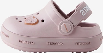 rožinė smALLSAINTS Atviri batai: priekis