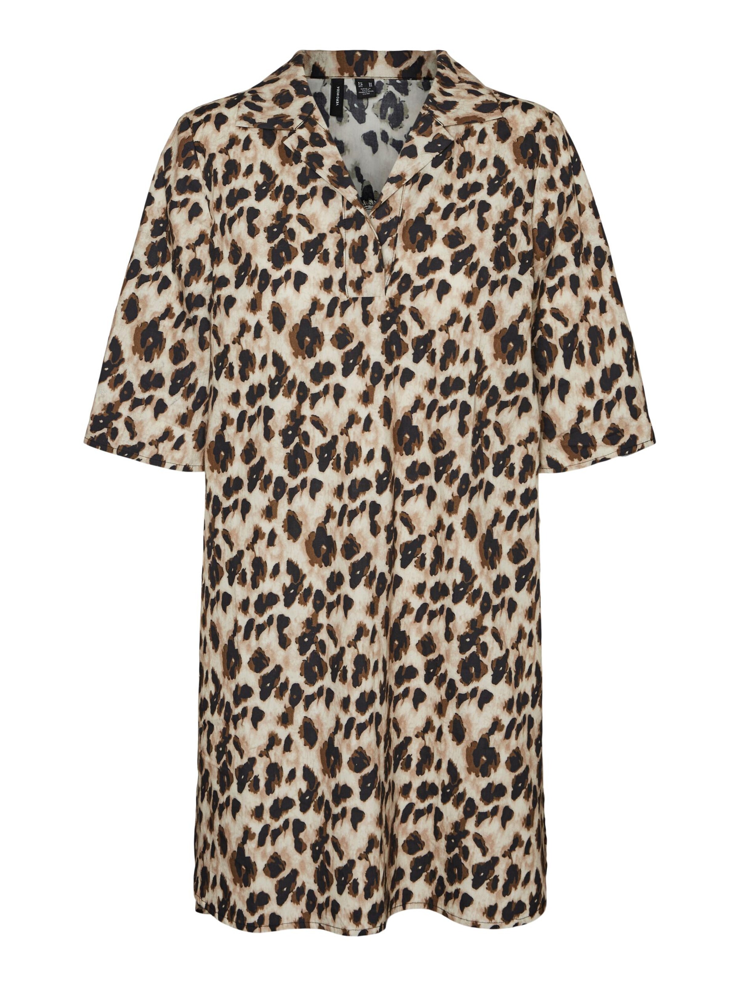 Robe-chemise 'Ella' VERO MODA en gris : devant