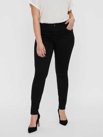 Regular Jeans de la Vero Moda Curve pe negru: față