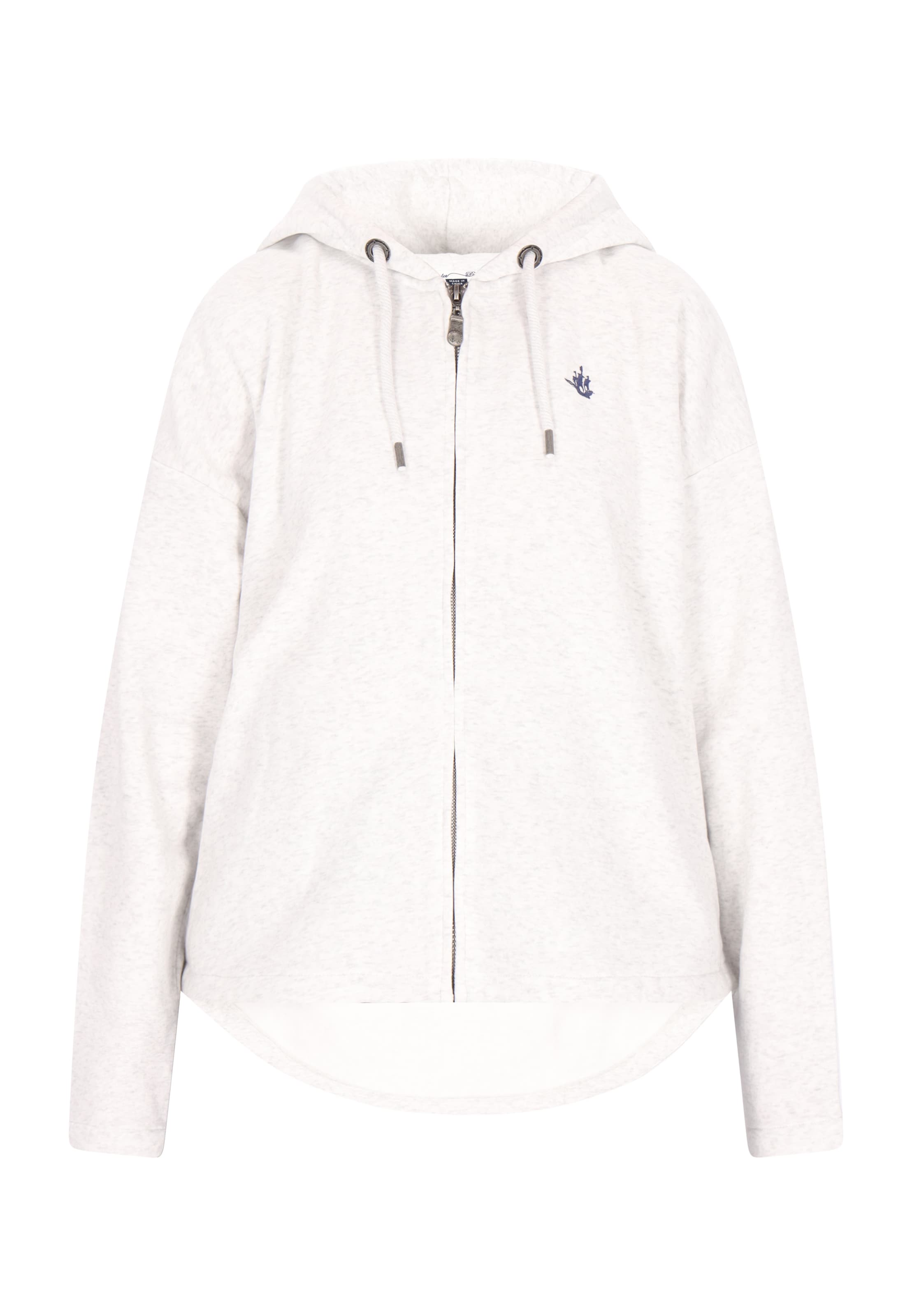 DreiMaster Vintage Mikina – bílá: přední strana