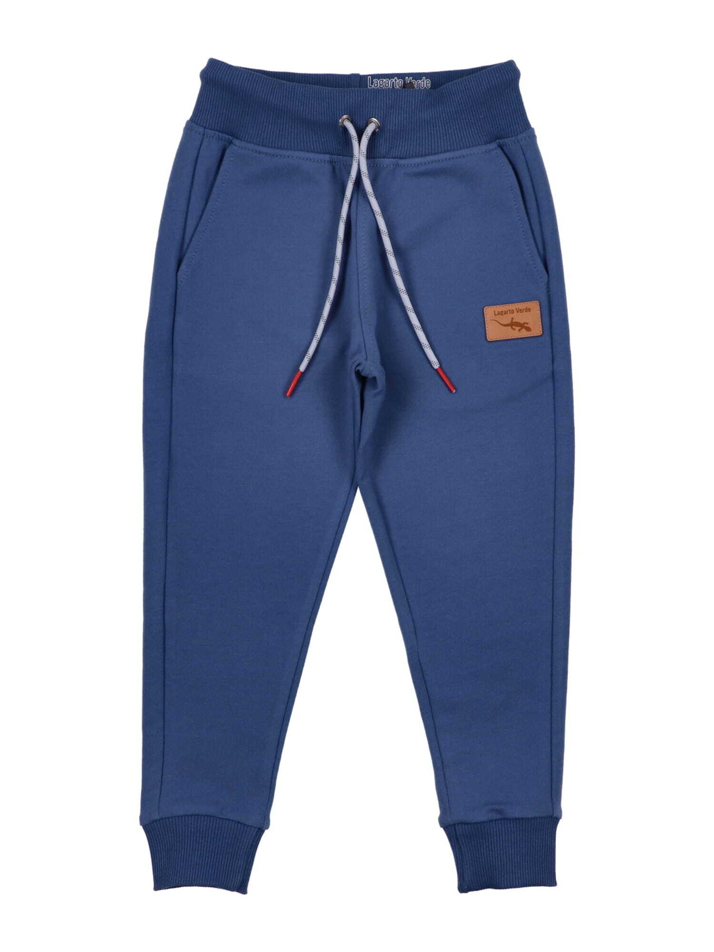 Lagarto Verde Broek 'Eidechse' in Blauw: voorkant