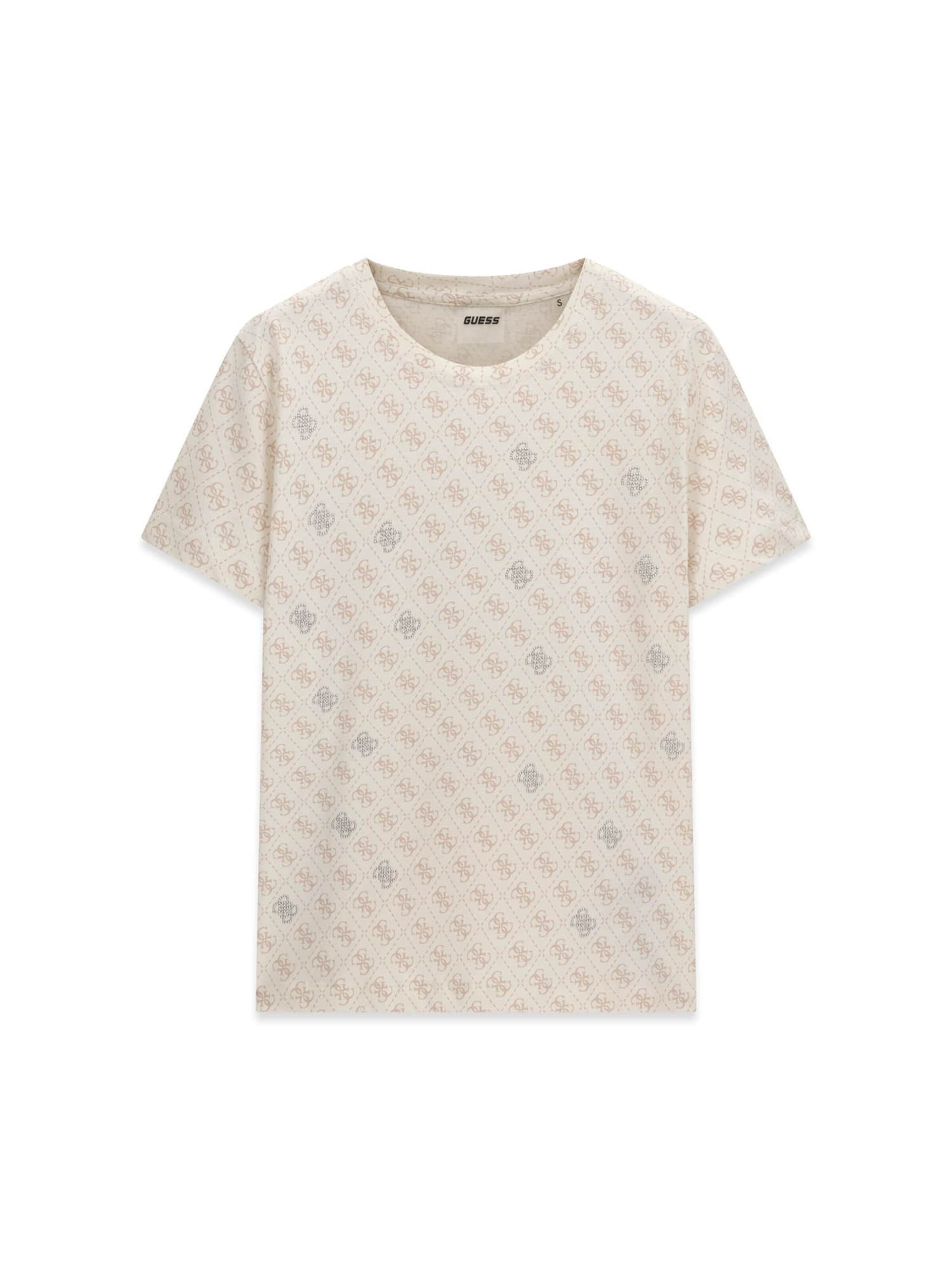 GUESS T-Shirt in Beige: Vorderseite