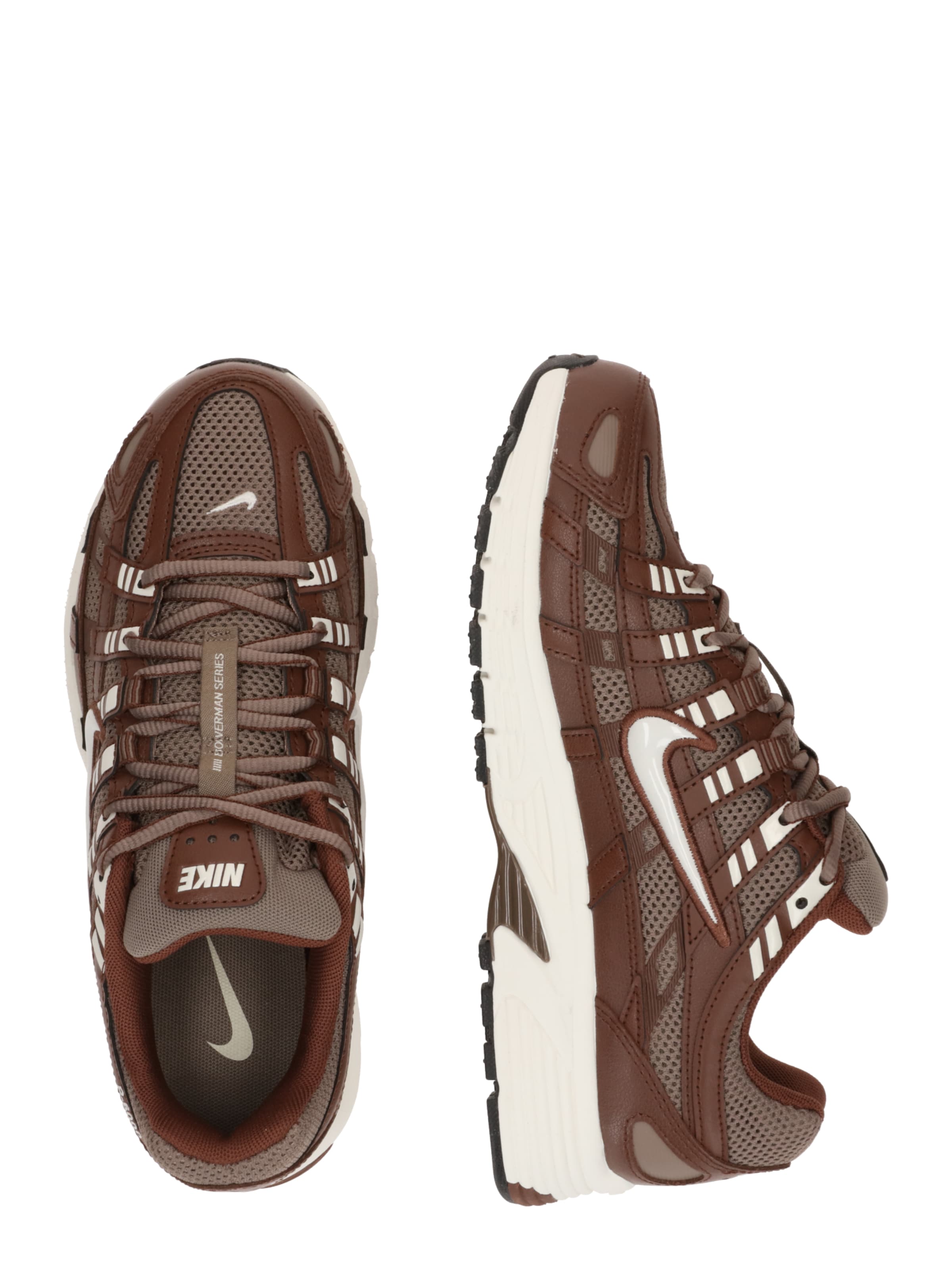 Baskets basses 'P-6000' Nike Sportswear en marron