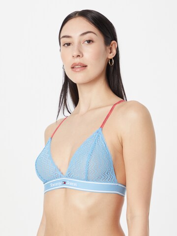 Triangle Soutien-gorge Tommy Jeans en bleu : devant