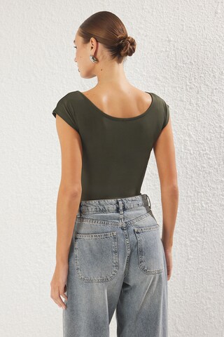 Shirtbody Trendyol en vert