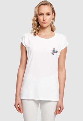 T-shirt 'Tom and Jerry - Frankenstein Tom' ABSOLUTE CULT en blanc : devant