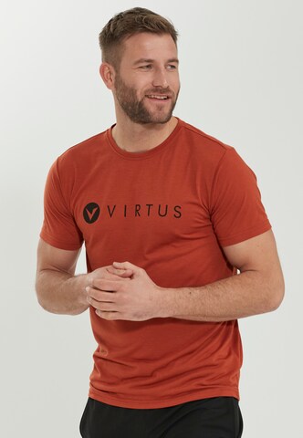 Virtus Shirt 'EDWARDO' in Oranje: voorkant