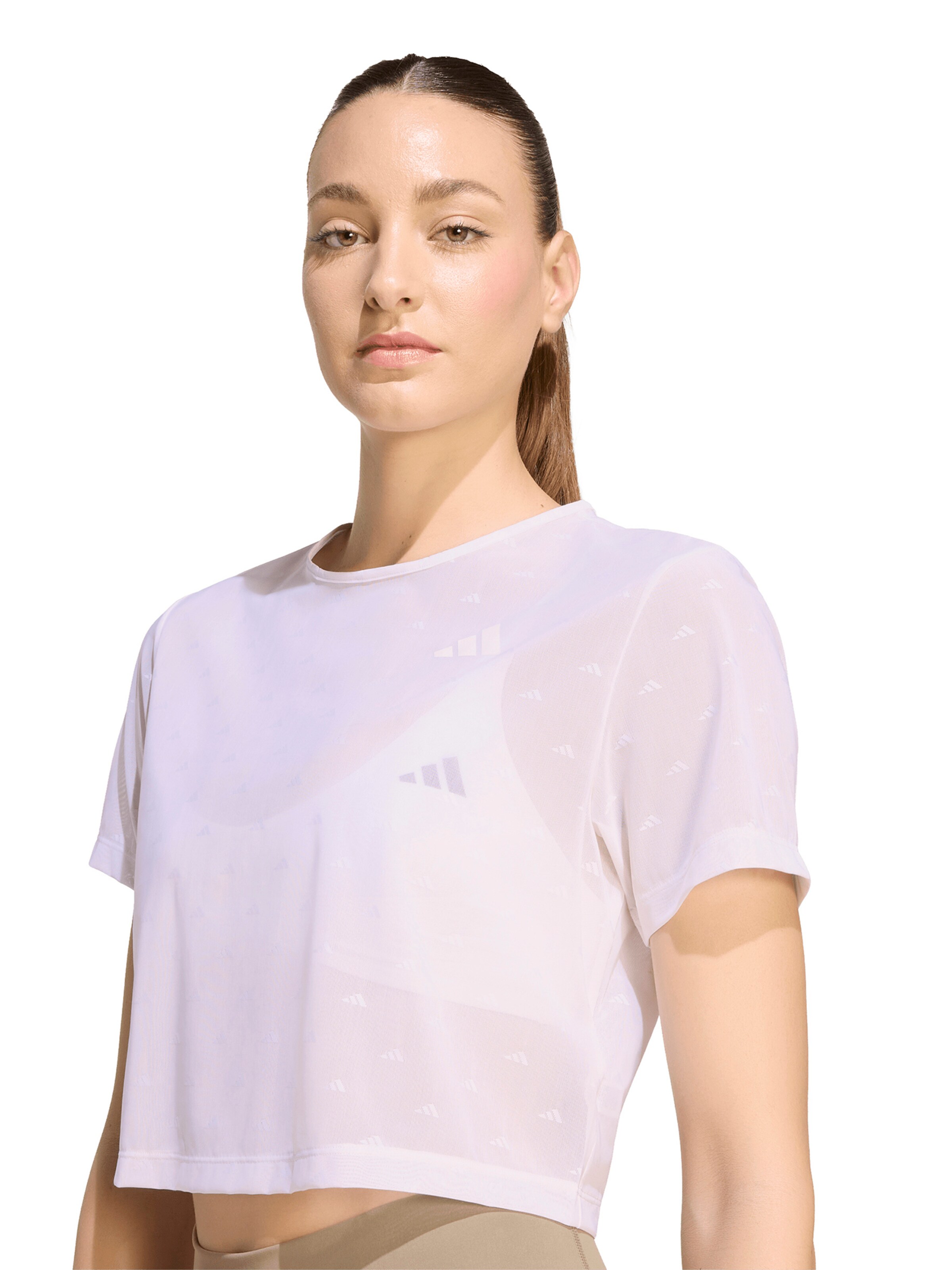 ADIDAS PERFORMANCE Performance shirt 'PWR ESS' in White