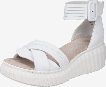Rieker Sandals in White: front