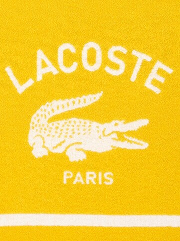 LACOSTE Beach Towel 'LORIGINE' in Yellow