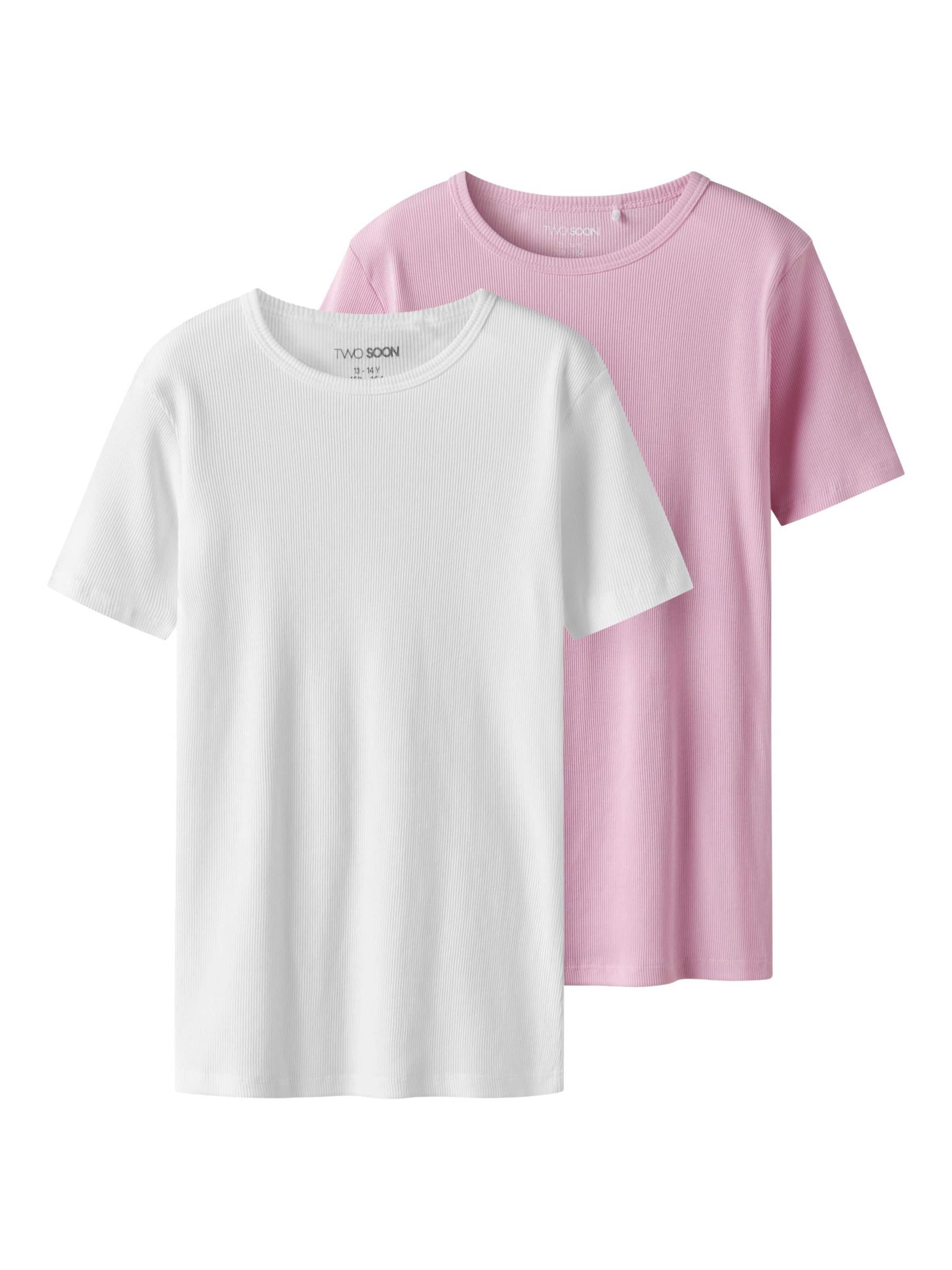 TWO SOON Тениска в пъстро: отпред