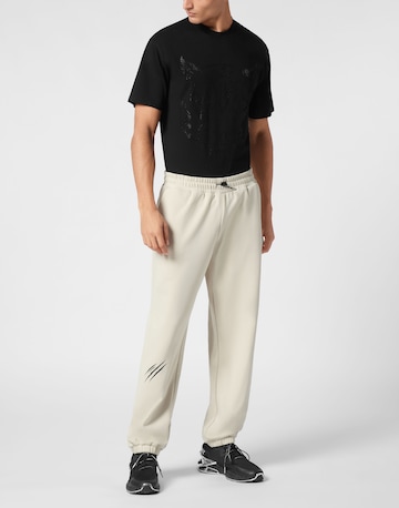 Plein Sport Loosefit Broek 'Scratch' in Beige