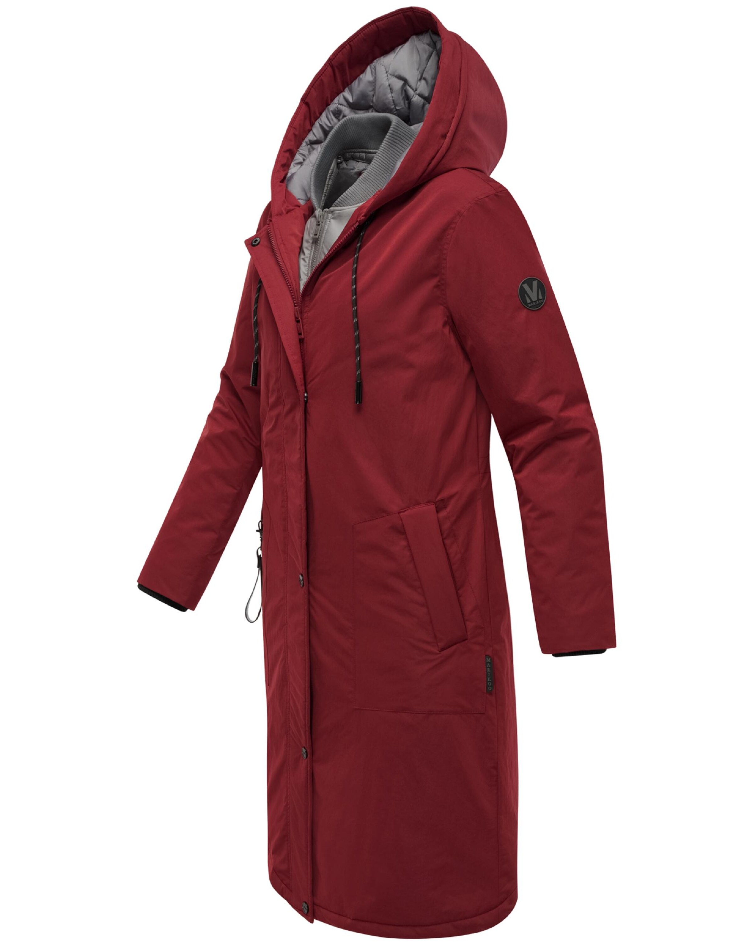 raudona MARIKOO Demisezoninis paltas