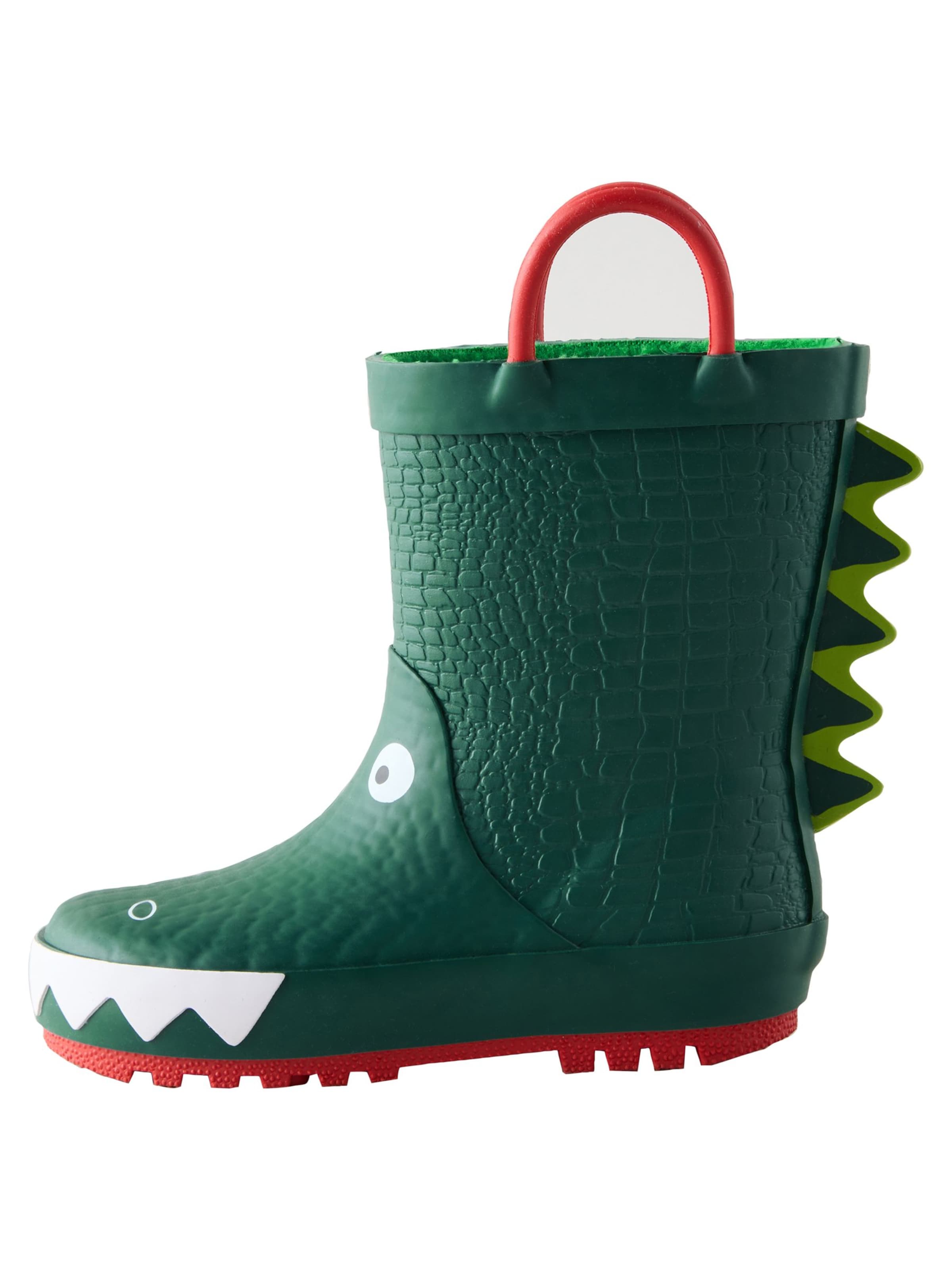 Bottes en caoutchouc Next en vert : devant