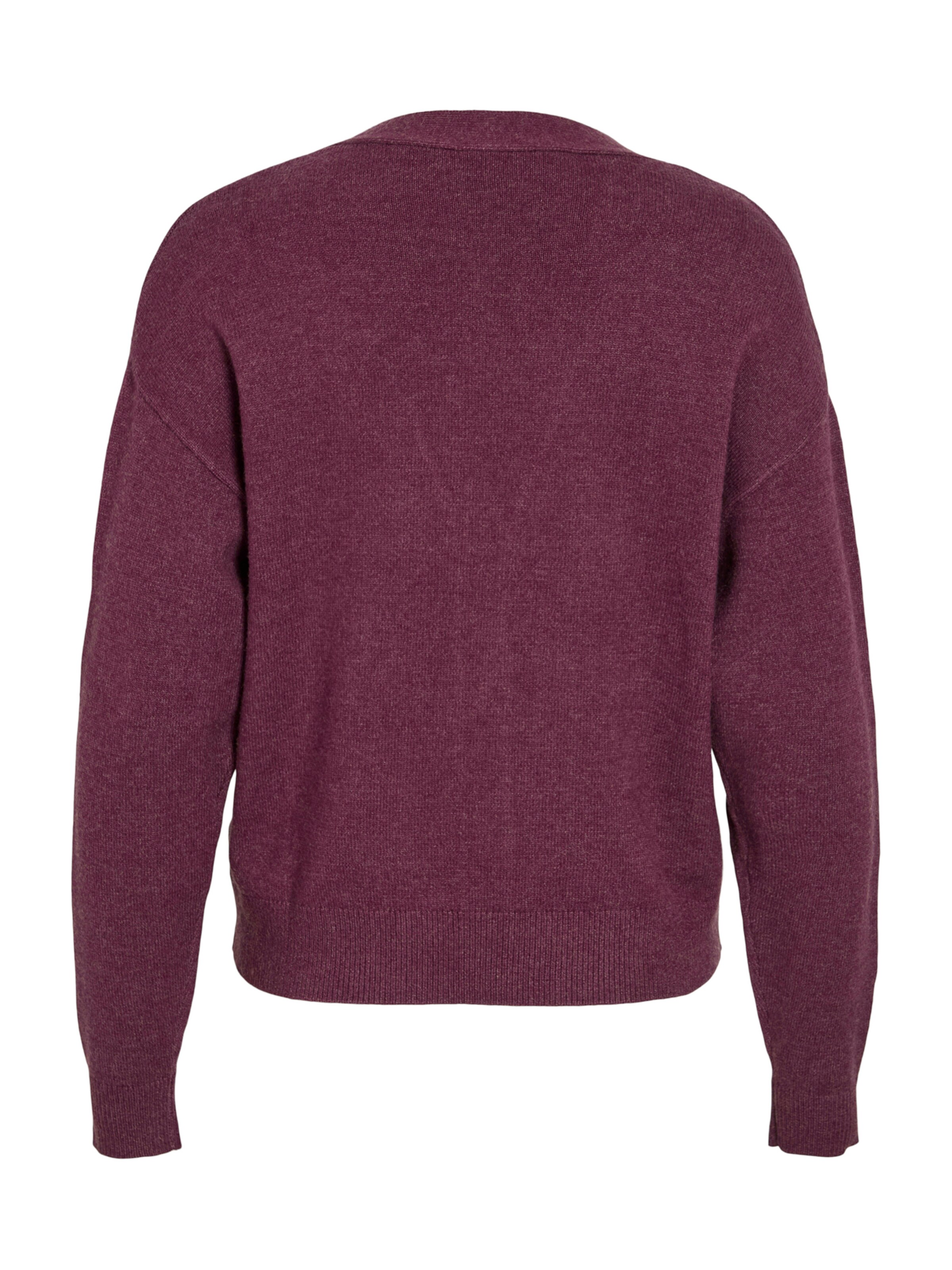 VILA Knit Cardigan 'VIRIL' in Purple