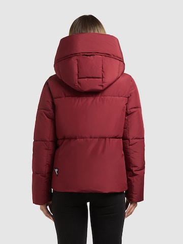 Veste d’hiver 'Audrey2' khujo en rouge