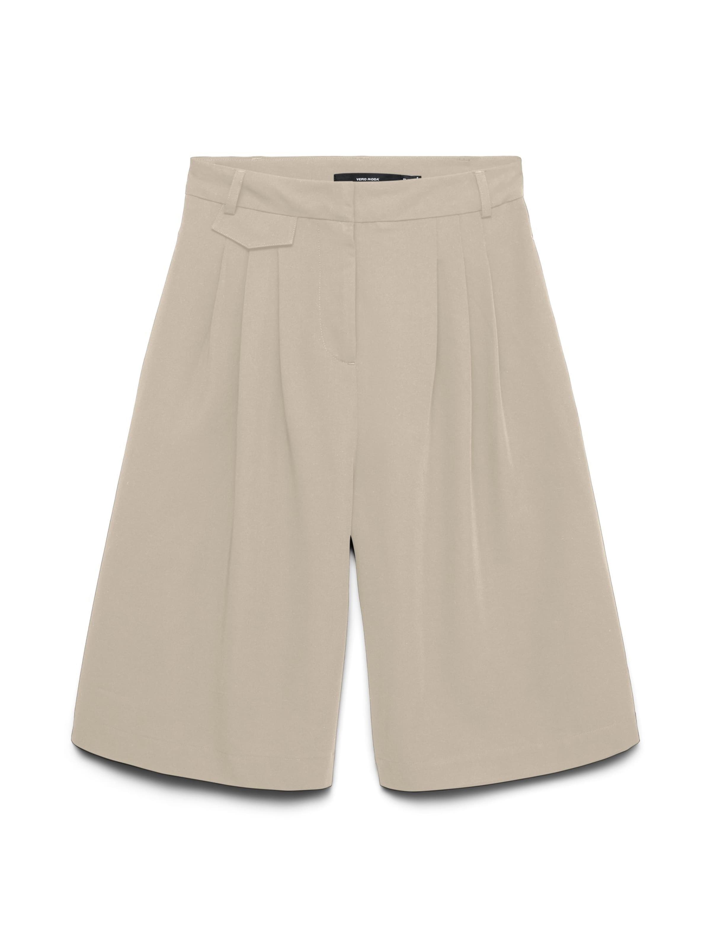 VERO MODA Pantalón plisado en 34 en taupe, Vista del producto