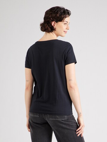 MUSTANG T-Shirt 'Alma' in Schwarz