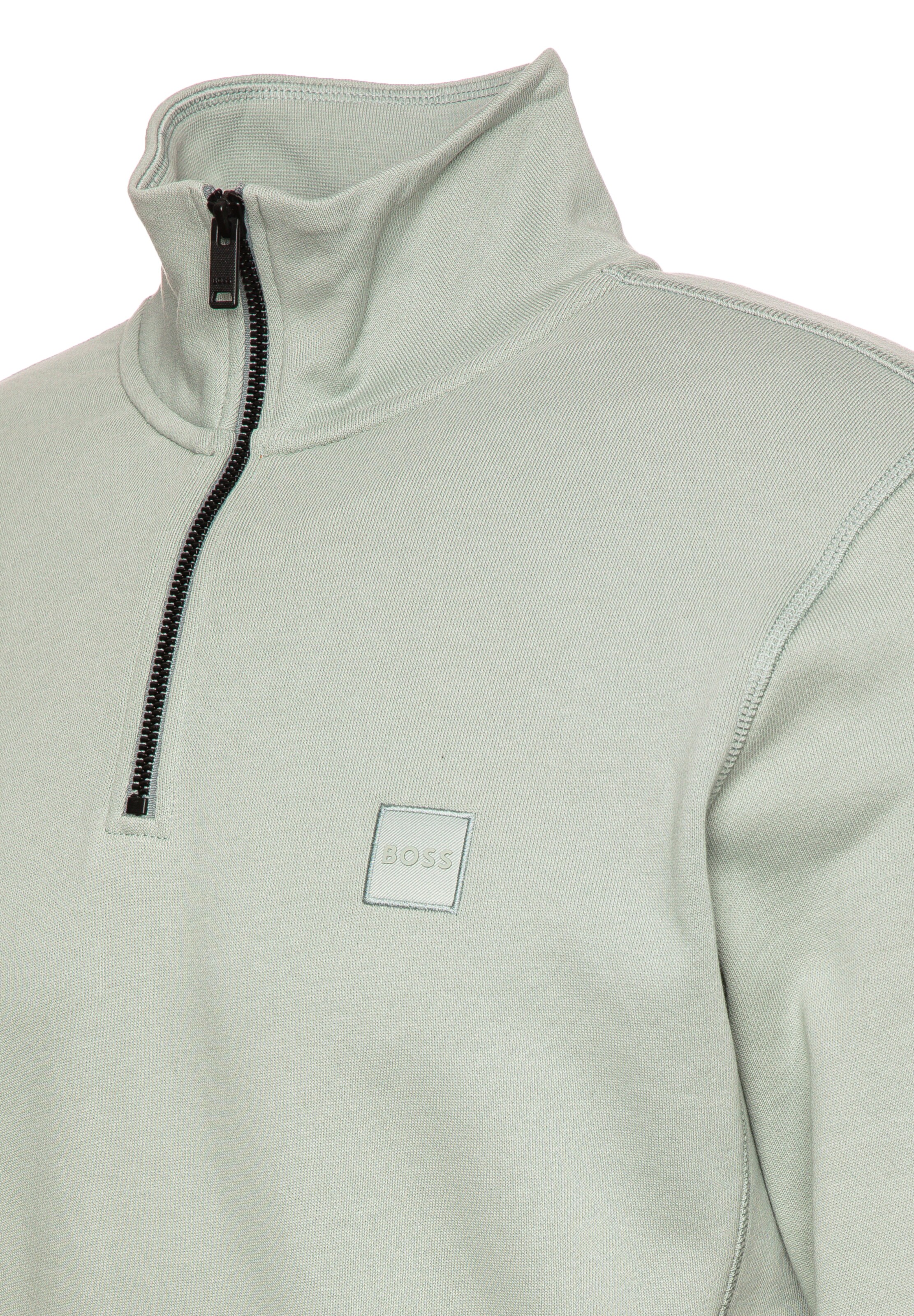 BOSS Sweatshirt 'Zetrust' in Green