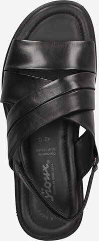 SIOUX Sandals 'Milito' in Black