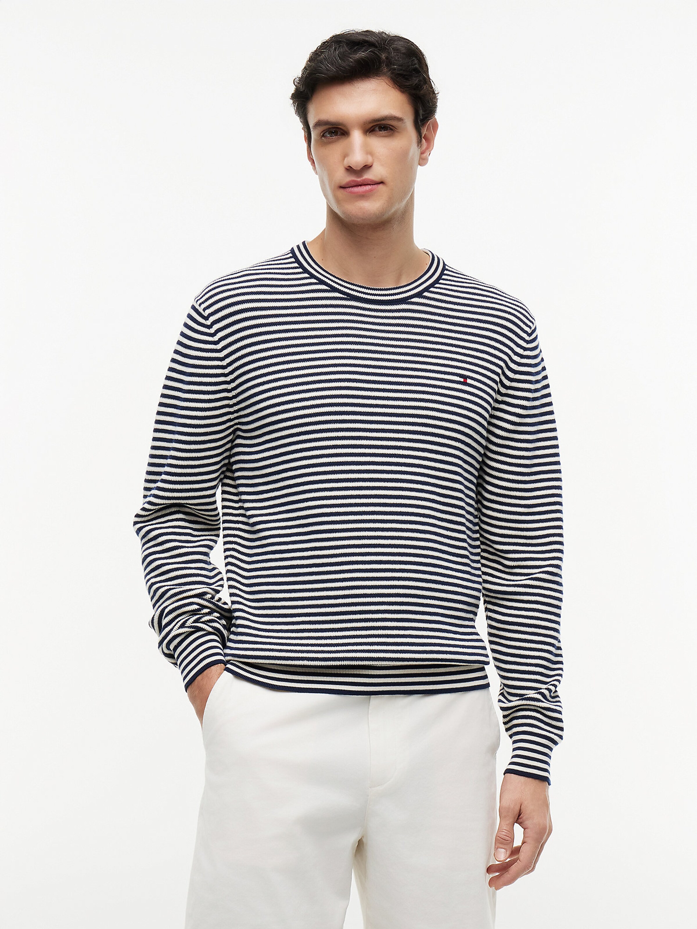 TOMMY HILFIGER Pullover in Blau: Vorderseite