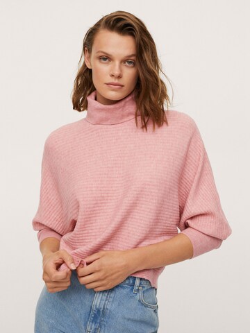 MANGO Pullover 'Caravan' in Pink: predná strana